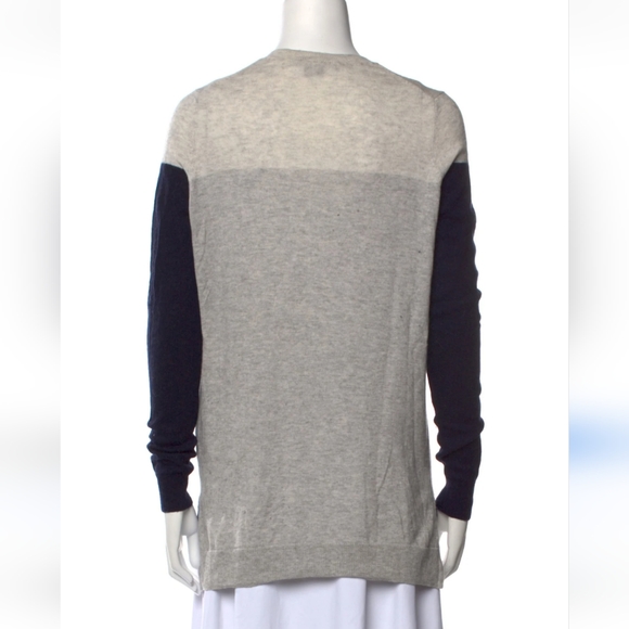 Vince Color Block Wool Cashmere Sweater Size Small - Picture 2 of 8
